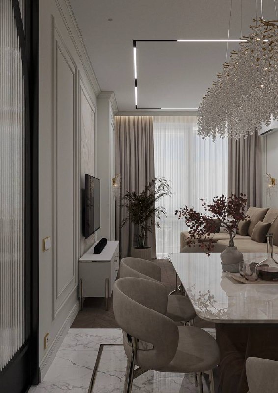 Элегантный дизайн-проект квартиры 76 кв.м.в ЖК I Love Дизайнер Евгения Колокина Весь проект на ЗДЕСЬ - изображение 7 - проект, элегантный, дизайн