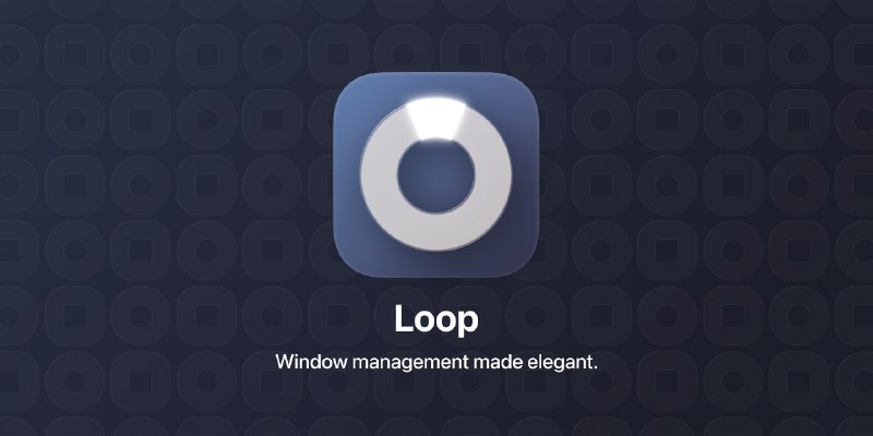 GitHub - mrkai77/Loop: Window management made elegant.