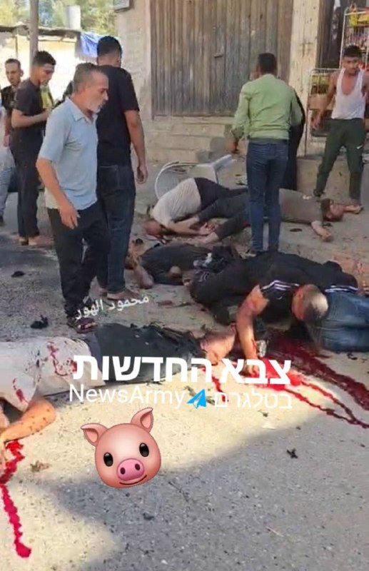 בעזה מדווחים שהותקפו מחבלים במסע הלוויה בנוסייראת