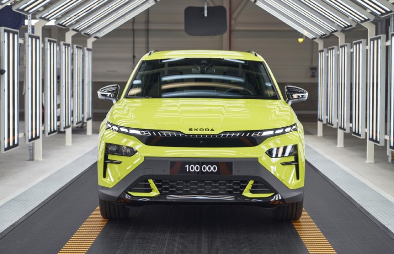 Skoda выпустила 100-тысячный Elroq за 10 месяцев

...