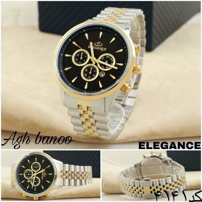 « فروشگاه بزرگ ساعت آق بانو »: ⌚️الگانس مردانه ⌚️♦️کد۴۱۴۱♦️تک موتوره،موتورها نمادین♦️دارای روز شمار ♦️کیفیت عالی♦️موتور میوتا ژاپن♦️بند استیل ، رنگ ثاب