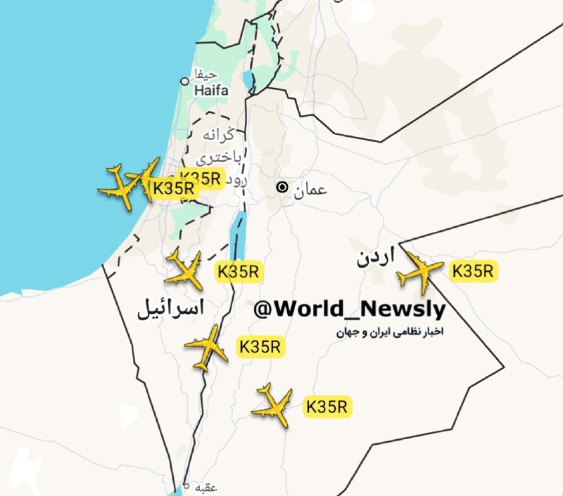 6 מתדלקים KC-135 המריאו מנמל התעופה בן גוריון