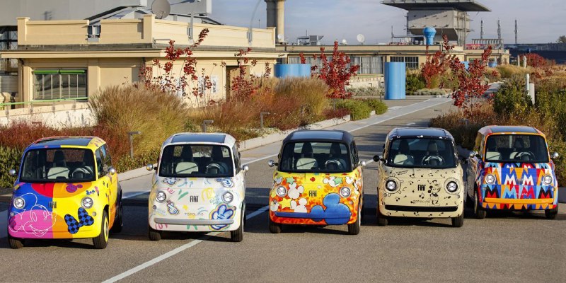 Fiat к столетию Disney выпустил серию “Миккимобилей”