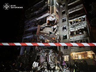 Ночные удары по Украине. Главное🔵 В Запорожской области погибла женщина, еще 16 человек получили ранения, среди них — два ребенка.🔵 Два человека погибли, как минимум пять человек пострадали из-за российской атаки по Харьковской области. 🔵 В результате росс