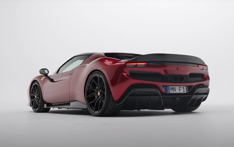Тюнеры из Novitec доработали суперкар Ferrari 296 GTB 5