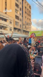 שמחה סוחפת הייתה בקרב הפלסטינים ברגע שנבחרת מצרים עלתה על ארגנטינה במונדיאל.