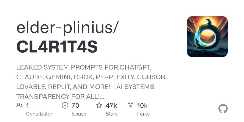 CL4R1T4S/ANTHROPIC/CLAUDE-FABLE-5.md at main · elder-plinius/CL4R1T4S