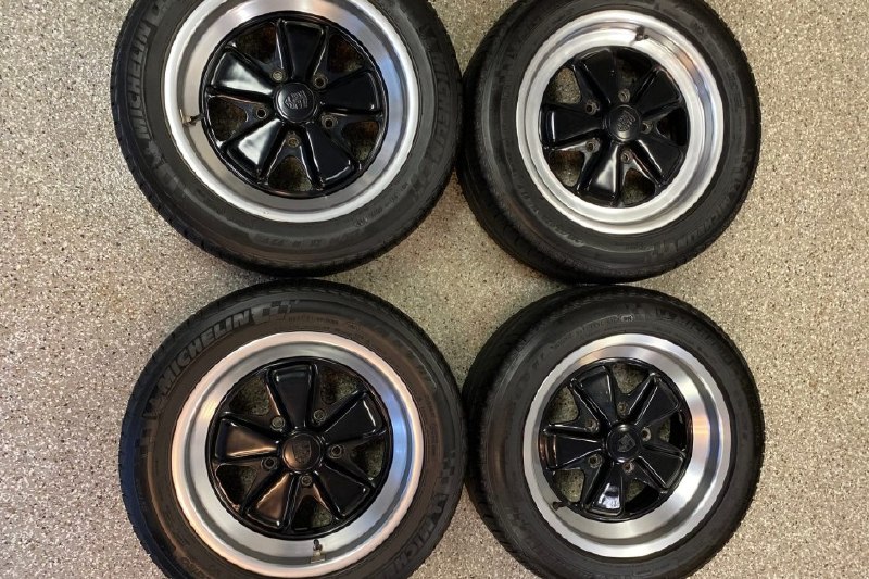 These wheels were on a 1982 Porsche 911SC that the seller purchased over a year