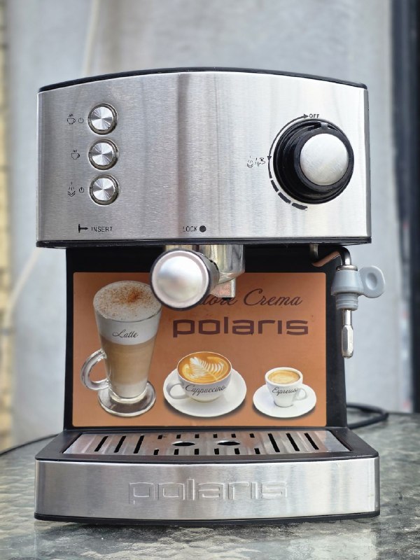 ☕ Рожковая кофемашина Polaris — фото 1