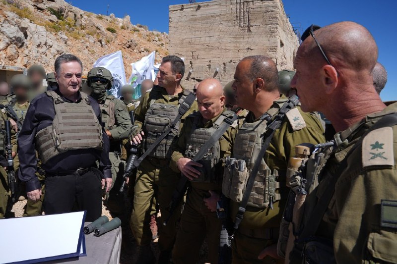 שר הביטחון ישראל כ"ץ בסוריה: "לא נזוז מהחרמון ומאזור הביטחון כל עוד יהיו איומים ג’יהאדיסטים על מדינת ישראל…