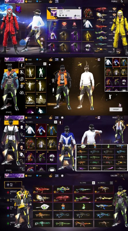 دنیای اکانت فری فایر freefire: 12800. Gh