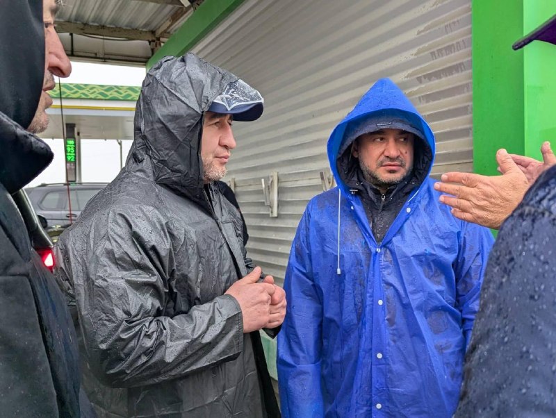 В Дагестанские Огни из-за сильных ливней и потоков воды, сходящих с возвышенности села Митаги, осложнилась обстановка в ряде районов города. фото