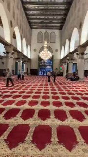 المصلون يتوافدون على الأقصى مع أذان المغرب