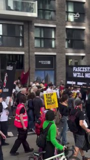 Drone rally in London against Zionism and support for Palestine