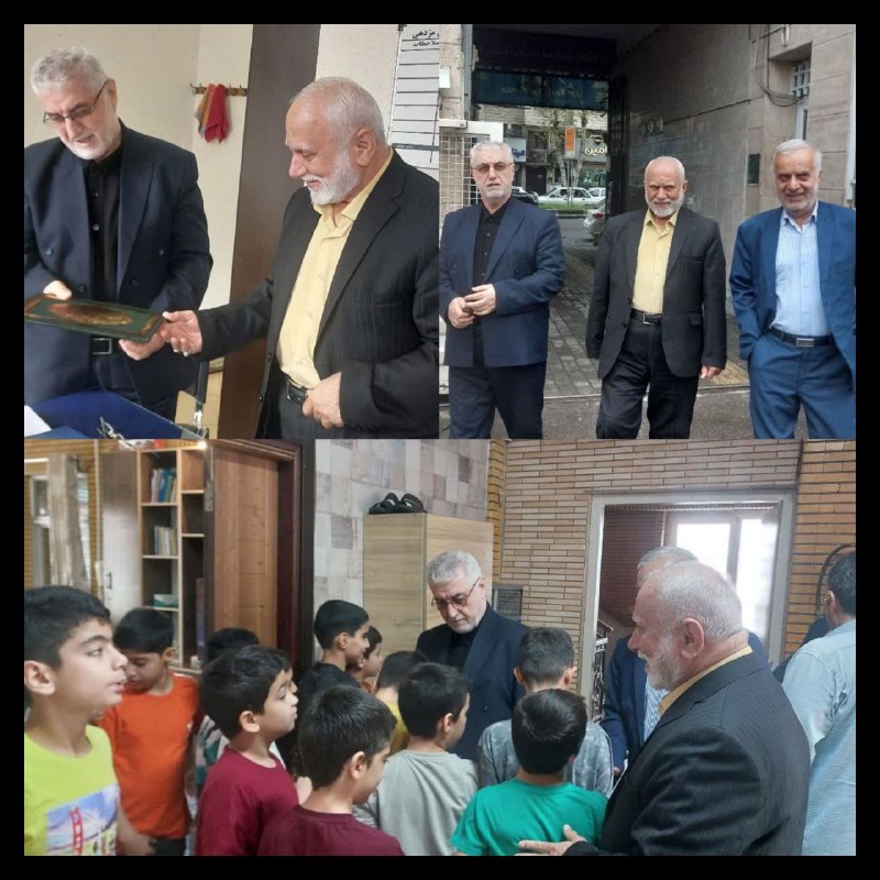 پایگاه خبری می رشت: 📸👆عرض تبریک میدانی احمد اسماعیلی «مدیر عامل آسایشگاه معلولین و سالمندان گیلان» به جهت انتصاب حسین علی محمدی در جایگاه «م
