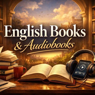Telegram profile photo for English Books & Audiobooks