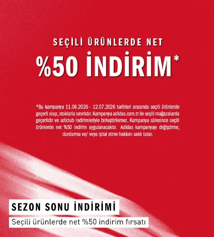 Sayeh.onlineshop: تخفیف تا 50% آدیداس از دست ندیدزنانه👇https://www.adidas.com.tr/tr/kadin-sezon_sonu_indirimiمردانه👇https://www.adidas.com