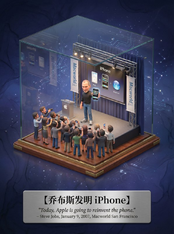 还能用这种方式制作真实历史事件的海报可以将你偶像的高光时刻或者人类的高光时刻画出来，对于我们很多人都非常有意义！改了一下提示词，依然很顶！Nano Banana Pro 确实猛