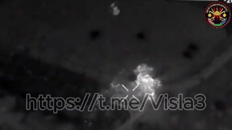 סיכום נזקי שריפה בבוקר 28.10.2026 באזור הכפר Maleevka FPV השמיד את המתחם הרובוטי הקרקעי של האויב. אש מנשק ק…