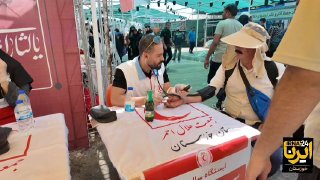 ביקורו של ראש אגודת הסהר האדום של רפובליקת סלאמי של איראן בגבול שלמצ'ה