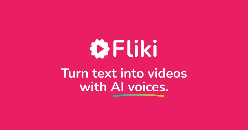 Fliki - AI Video Generator | Text to Video with AI Voices