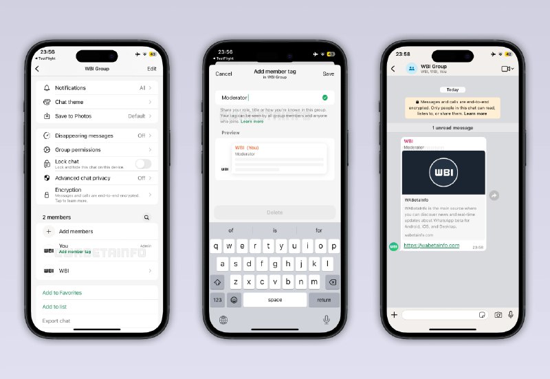 #WhatsApp news of the week: WhatsApp Launches Customizable Member Tags in Group Chats for Better Organization!