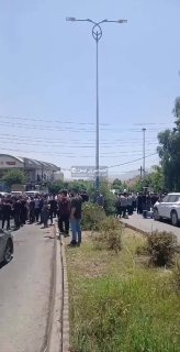 הפגנות וחסימת כבישים בדוקאן, סולימניה, עקב הידרדרות שירות החשמל