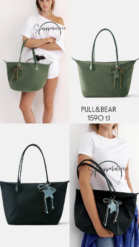 Shoppaholicc: سایز بزرگش هم در دو رنگ شارژ شده