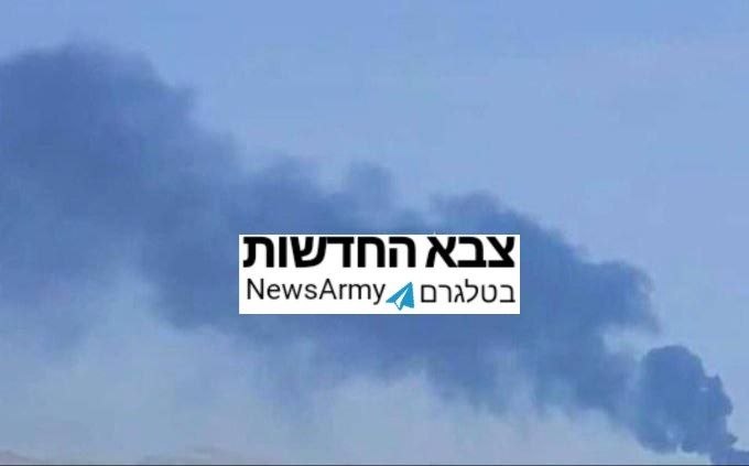עשן כבד עולה מכיוון האי קאשם.