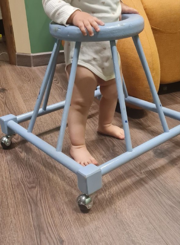 Ходунки ручной работы из берёзы — фото 1