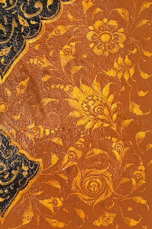 🖌️ زریــن قلــم: #آثارپیشینیان#حلکاری#قلماندازمناسب برای تمرین حلکاریاین اثر قدیمی، از تزئینات جلدِ لاکیِ این نسخهٔ خطی ادعیه ، نمونها