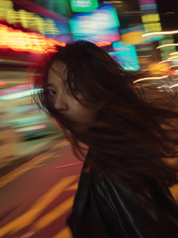 fashion, Wong Kar Wai style, slow shutter, night, cinematic, lonely, street, photography, 8K, hyper realistic, super detailed, hong kong art movie, windy, motion blur by yanfotofashion, Wong Kar Wai style, slow shutter, night, cinematic, lonely, street, photography, 8K, hyper realistic, super detailed, hong kong art movie, windy, motion blur by yanfoto