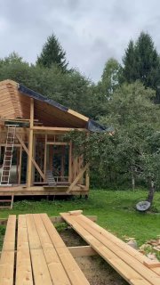 Вот такое у нас до после получилось Очевидно, что дому не хватало места из-за лишней растительности. Сейчас он как будто задышал. А еще открылся ви... - изображение 4 - еще, сейчас, это