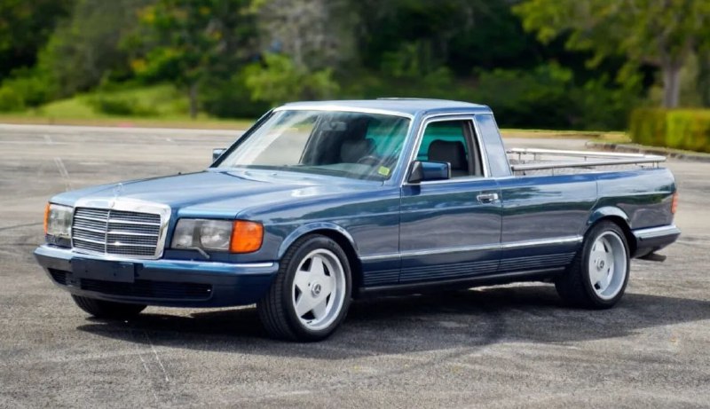 На eBay продают пикап Mercedes-Benz S-класса