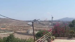 🚨 הפצצת ארטילריה מכוונת לנבטי אל-פאוקה