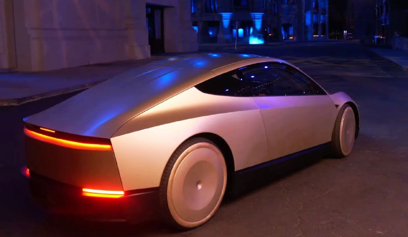 Tesla представила полностью автономное роботакси CyberCab 9