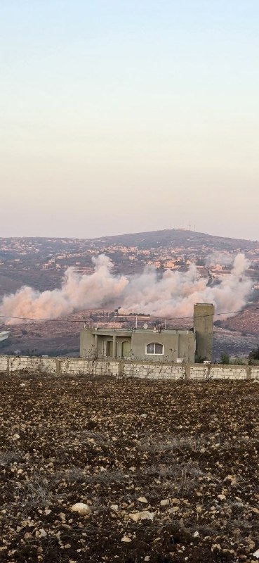 דחוף: הכיבוש מבצע פיגוע גדול בעיירה חולה, דרומית ללבנון.