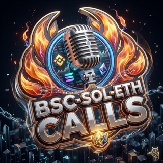 Telegram profile photo for 📞Bsc-Sol-Eth🎙🎙CALLS📞