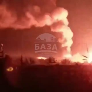 ️🇷🇺🇺🇦 מל"טים רוסיים של גראן תקפו מרכז לוגיסטי גדול באזור דנייפרופטרובסק באוקראינה.