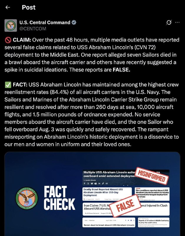 CENTCOM:
