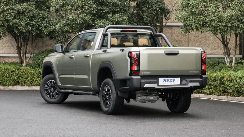 Chery представила электрический пикап с рамной конструкцией 3