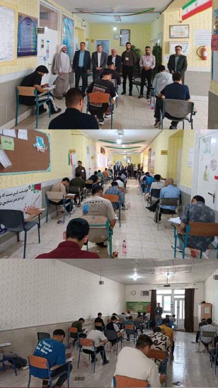 شـب هــای جــوین: 💢 آزمون سراسری و دانشجو_معلم سال ۱۴۰۵ در شهرستان جوین در شرایط مطلوب و ایدهآل برگزار شد.🔹 علی محمد قارزی مدیر آموزش و پ