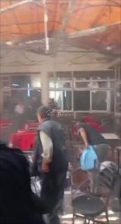 דמשק: תיעוד מפיצוץ בבית קפה