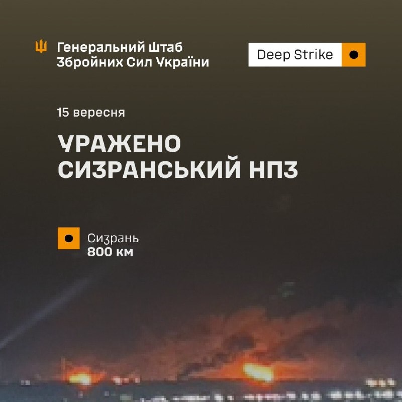 Russian losses per 16/09/26 reported by the Ukrainian General Staff+1530 men+5 ACVs+27 artillery+1 MLRS+4 AD systems+789 UAVs+4 GRCs