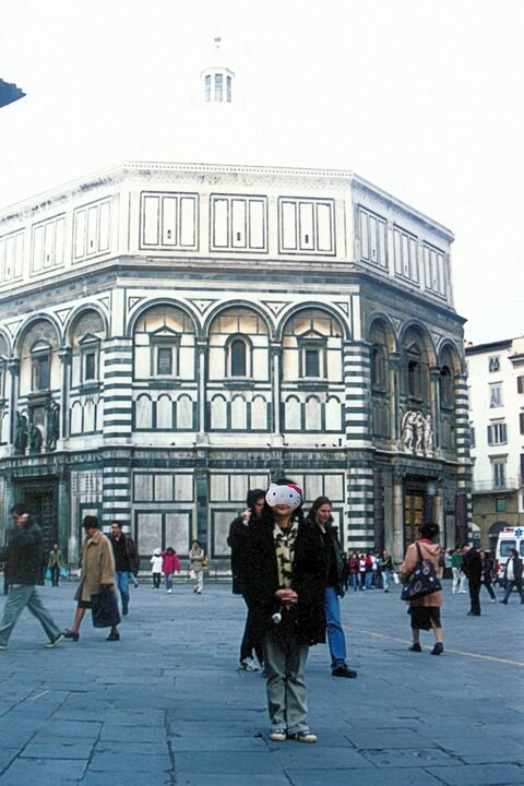 旅行的照片：義大利的佛羅倫斯的聖母百花大教堂(上)