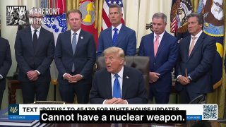 ️🇺🇸🇮🇷 נשיא ארה"ב טראמפ על בחירות אמצע הקדנציה: