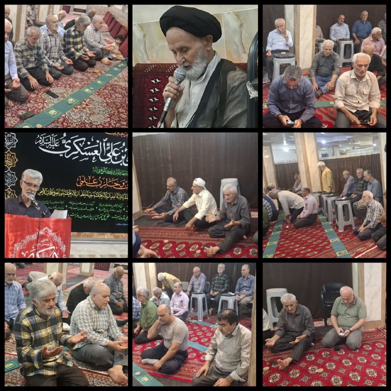 کانال آسیابسر: ▪️مراسم شهادت امام حسن عسکری(ع)🎤 بامداحی حاج نعمت کرمی 📍در تکیه شهدای آسیابسر برگزار گردید.📷 گل بابا آهنگران#کانال_آسیاب