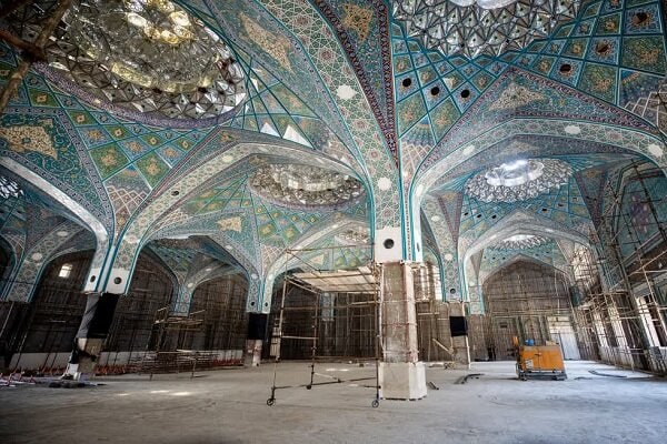 آخرین مراحل اجرایی بخش زیارتی صحن حضرت زینب(س) در کربلا/ تصاویر — مهر (تلگرام)