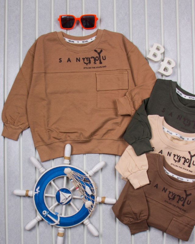 پخش بچگانه نی نی ناز👫: 💢بلوز تک جیب پاکتی SANYOU💢🧶 پنبه دورس🧶#کد ۷۷۳۰۷۴6️⃣سایز ۴۰/۴۵/۵۰/۵۵/۶۰/۶۵💶قیمت ۷۵۹۰۰۰ تومان💶