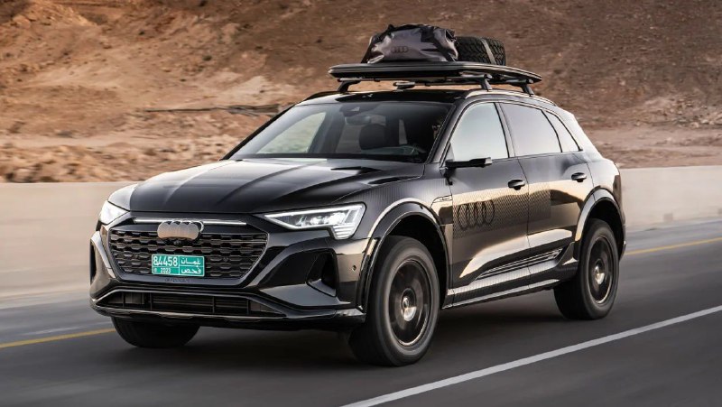 Audi подготовила кроссовер Q8 e-Tron к бездорожью 2